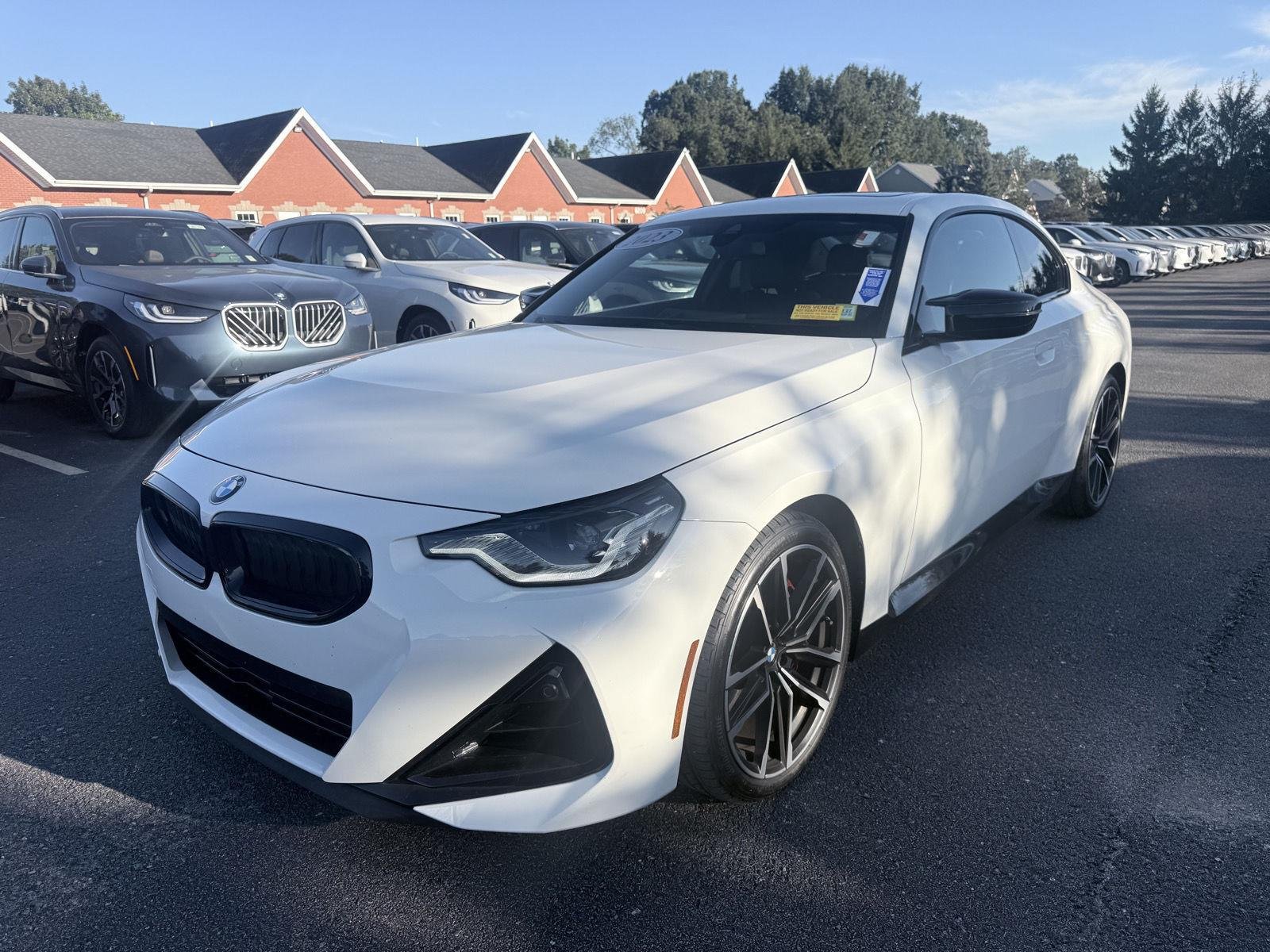 Used 2023 Alpine White BMW M240i xDrive image 3