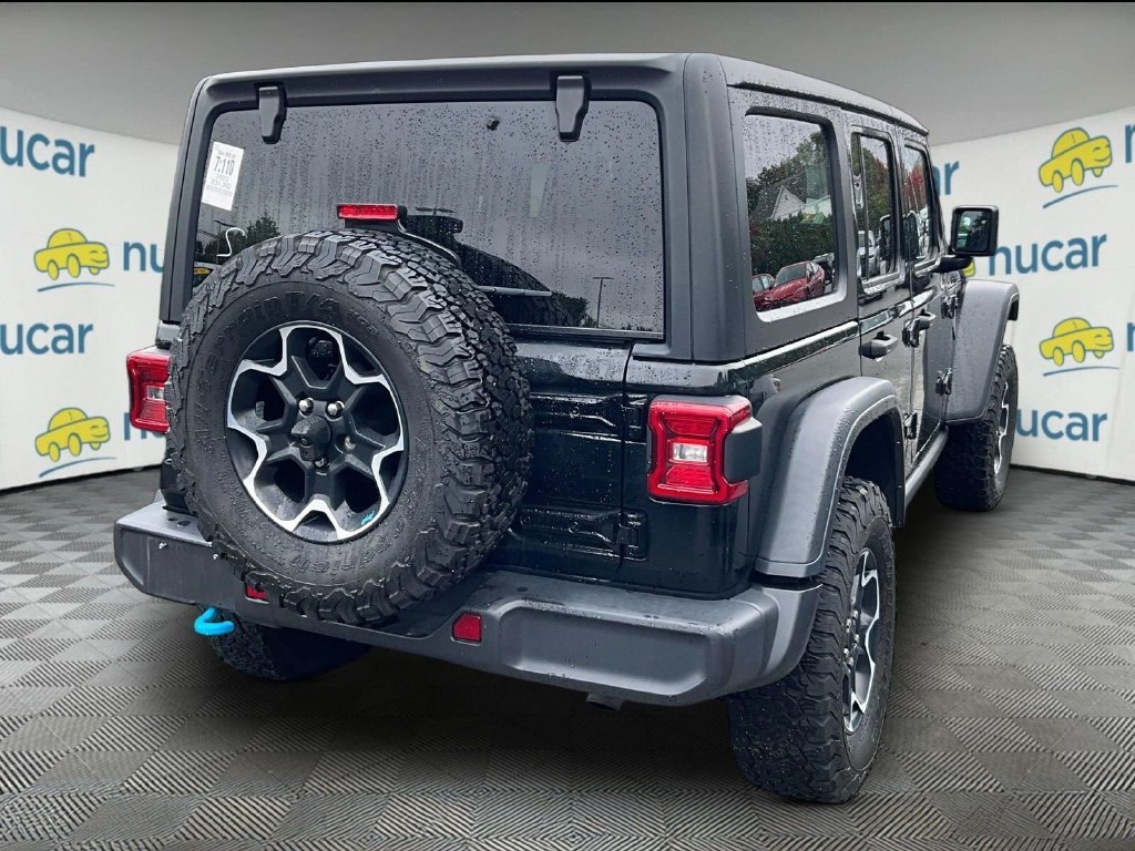 Used 2023 Black Jeep Rubicon 4xe image 3