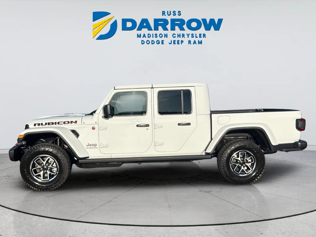 New 2026 Bright White Clear-Coat Exterior Paint Jeep Rubicon X image 2