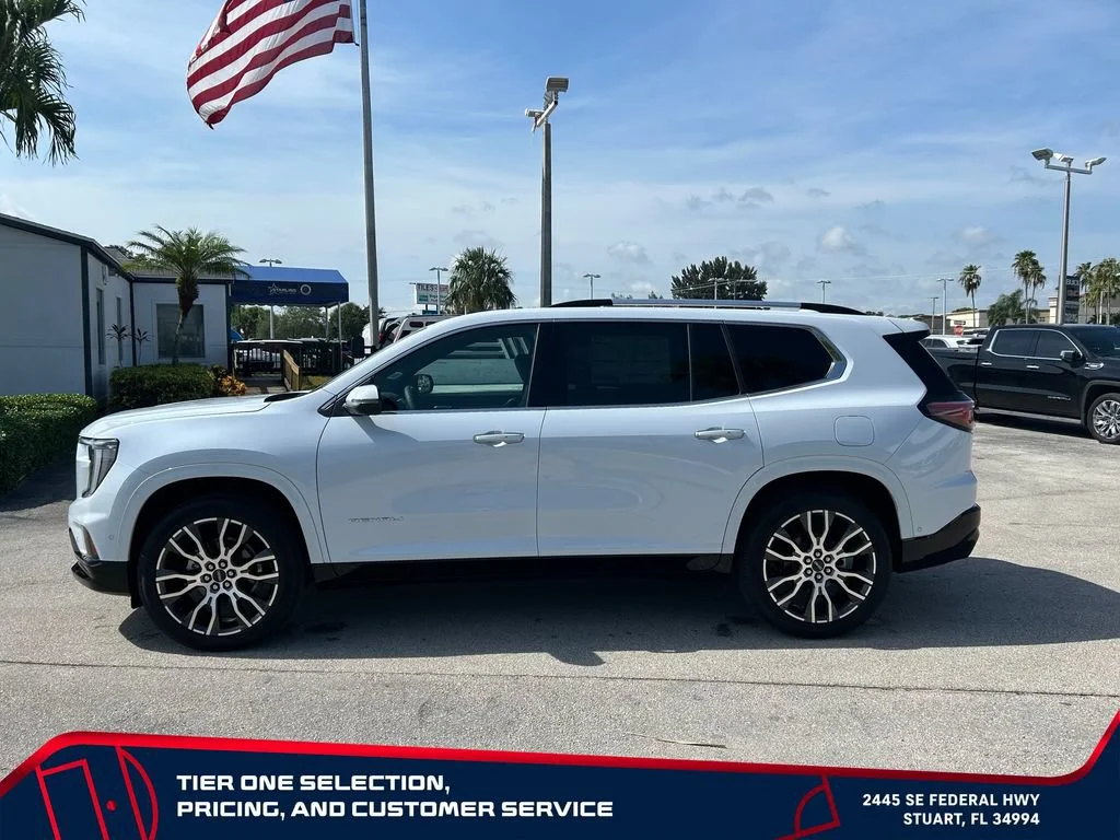 New 2026 Glacier White Tricoat GMC Denali Ultimate image 8