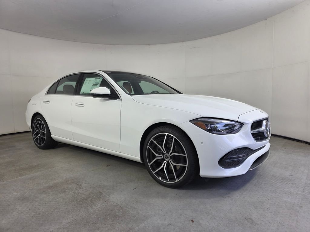 New 2026 Polar White Mercedes-Benz C 300 image 1