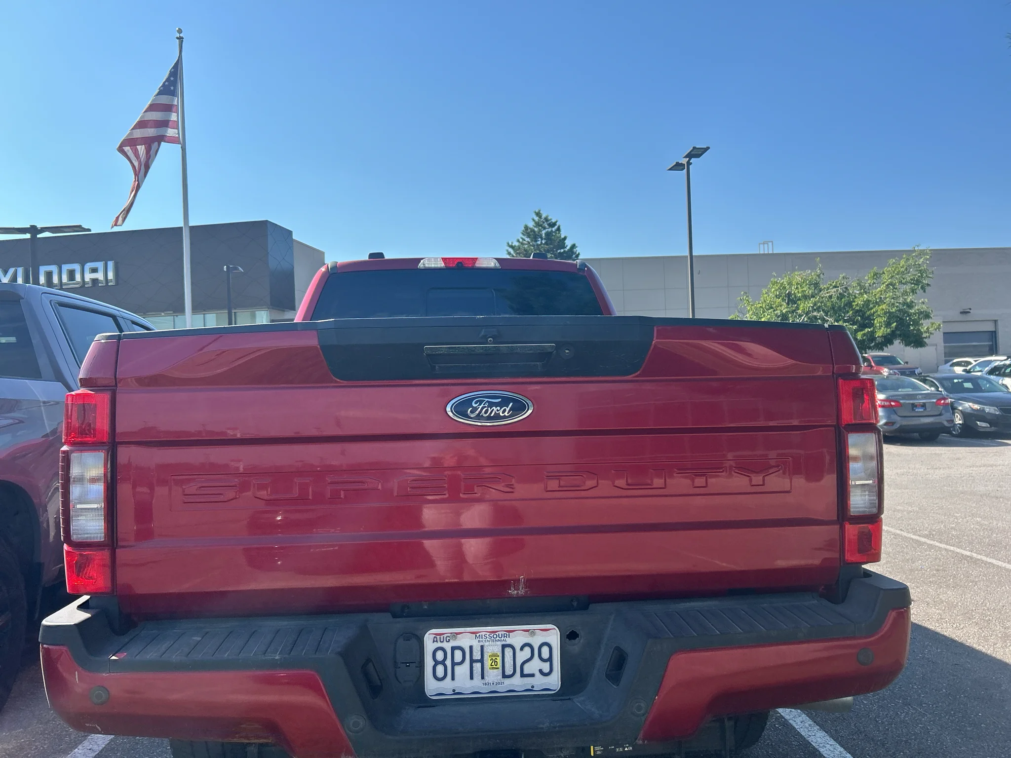 Used 2022 Rapid Red Metallic Tinted Clearcoat Ford LARIAT image 9