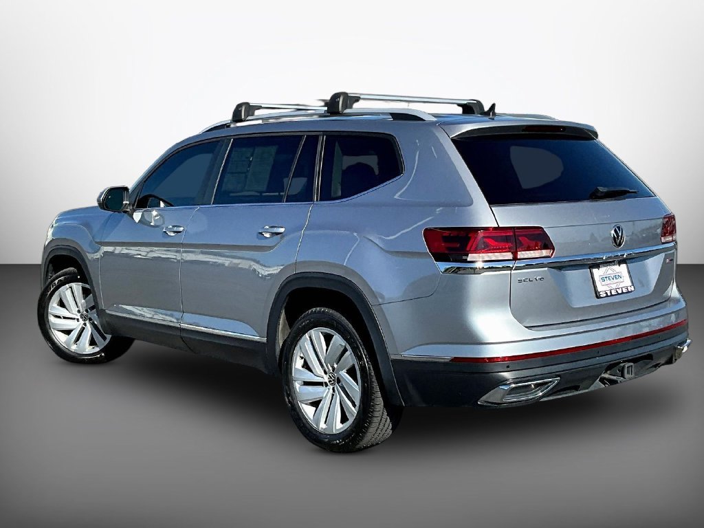 Used 2021 Silver Volkswagen SEL image 4