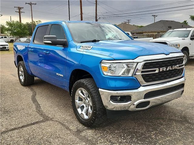 Used 2022 Blue RAM Big Horn/Lone Star 4x4 Crew Cab 144.5 in. WB image 6