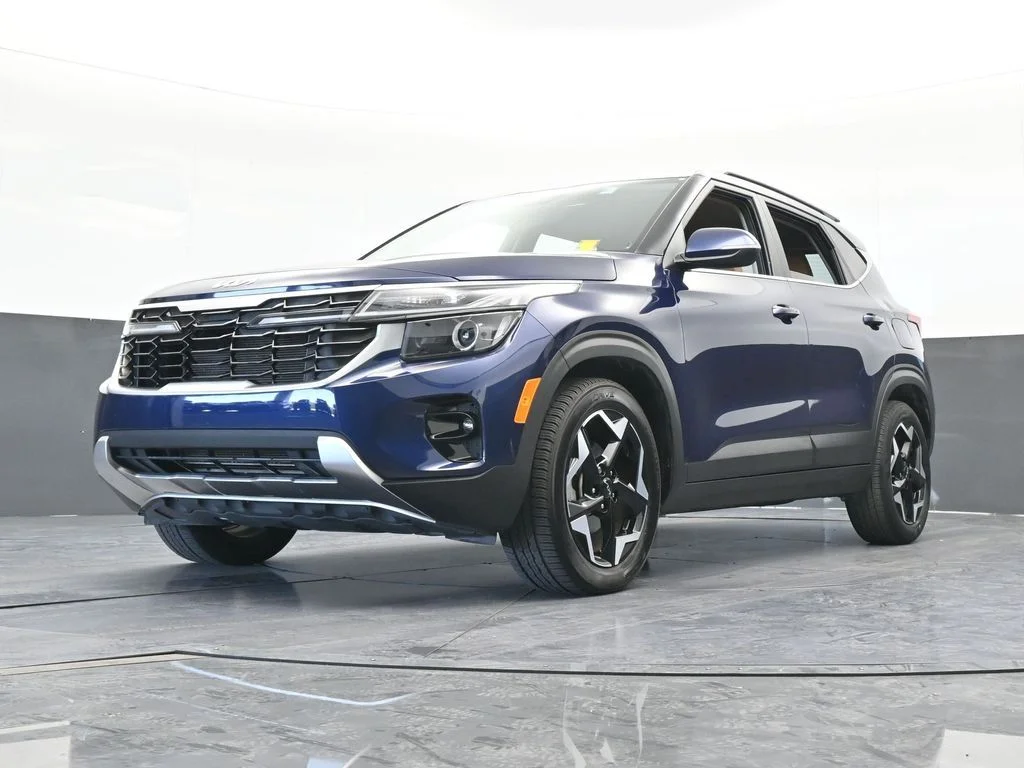 Used 2024 Dark Ocean Blue Kia EX image 53