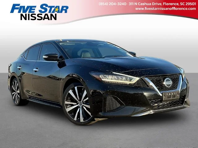 Used 2021 Black Nissan SV image 1