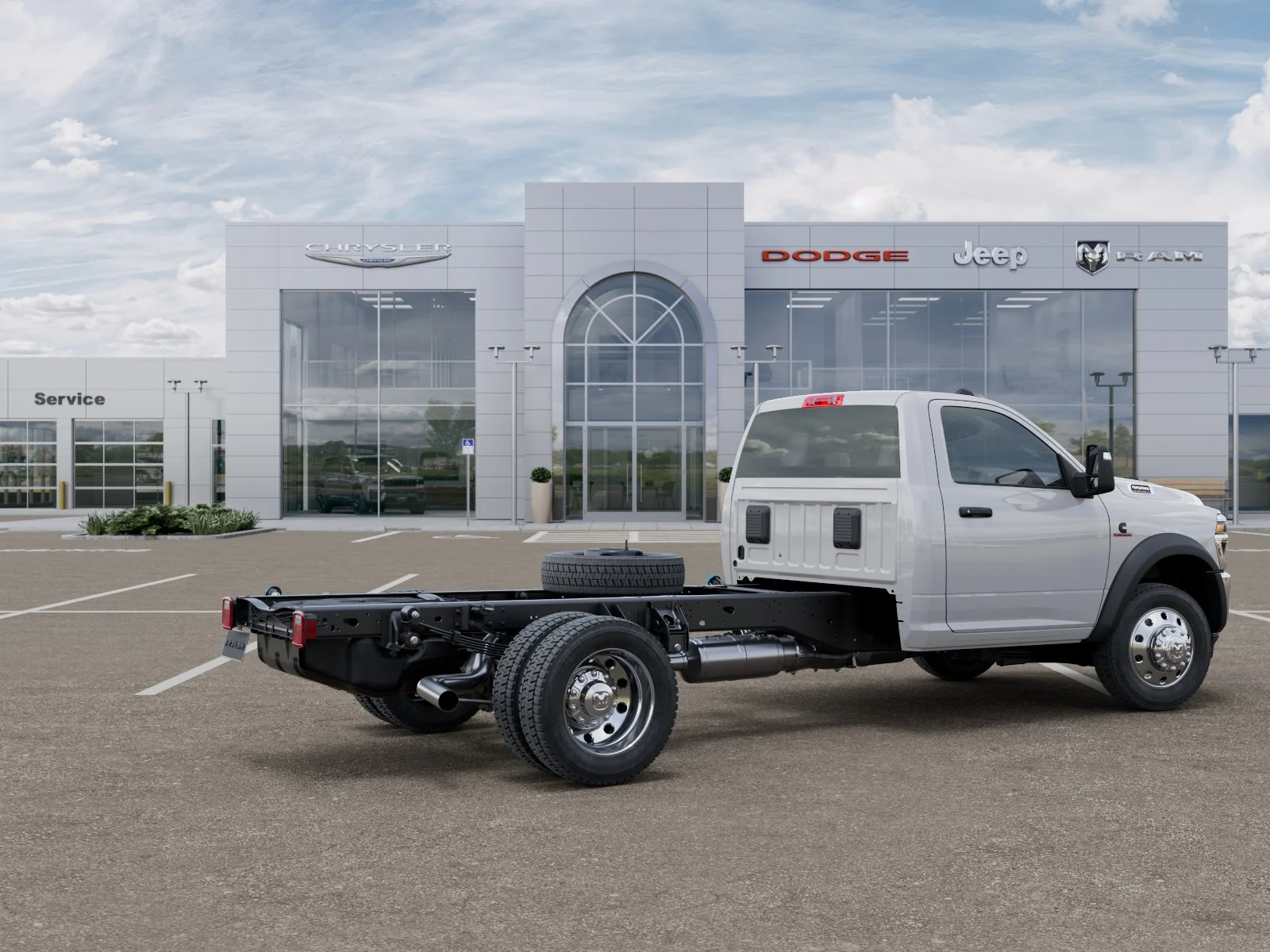New 2026 Bright White Clearcoat RAM Tradesman image 28