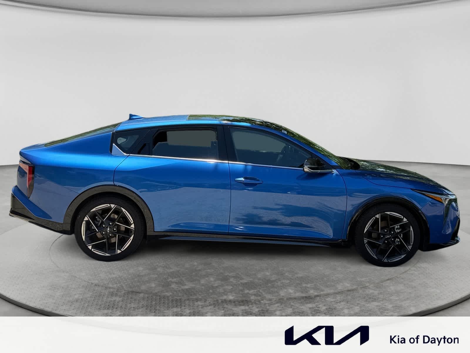 Certified Used 2025 Wave Blue Kia GT-Line image 4