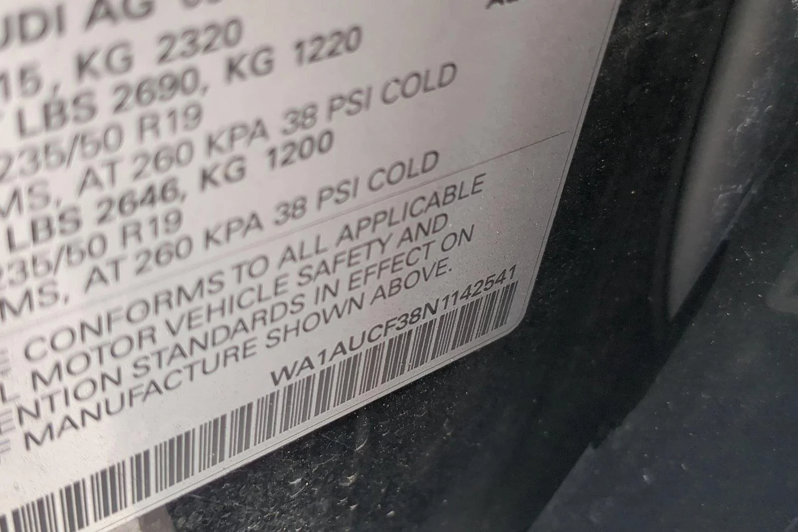 Used 2022 Silver/Gray Audi Premium image 22
