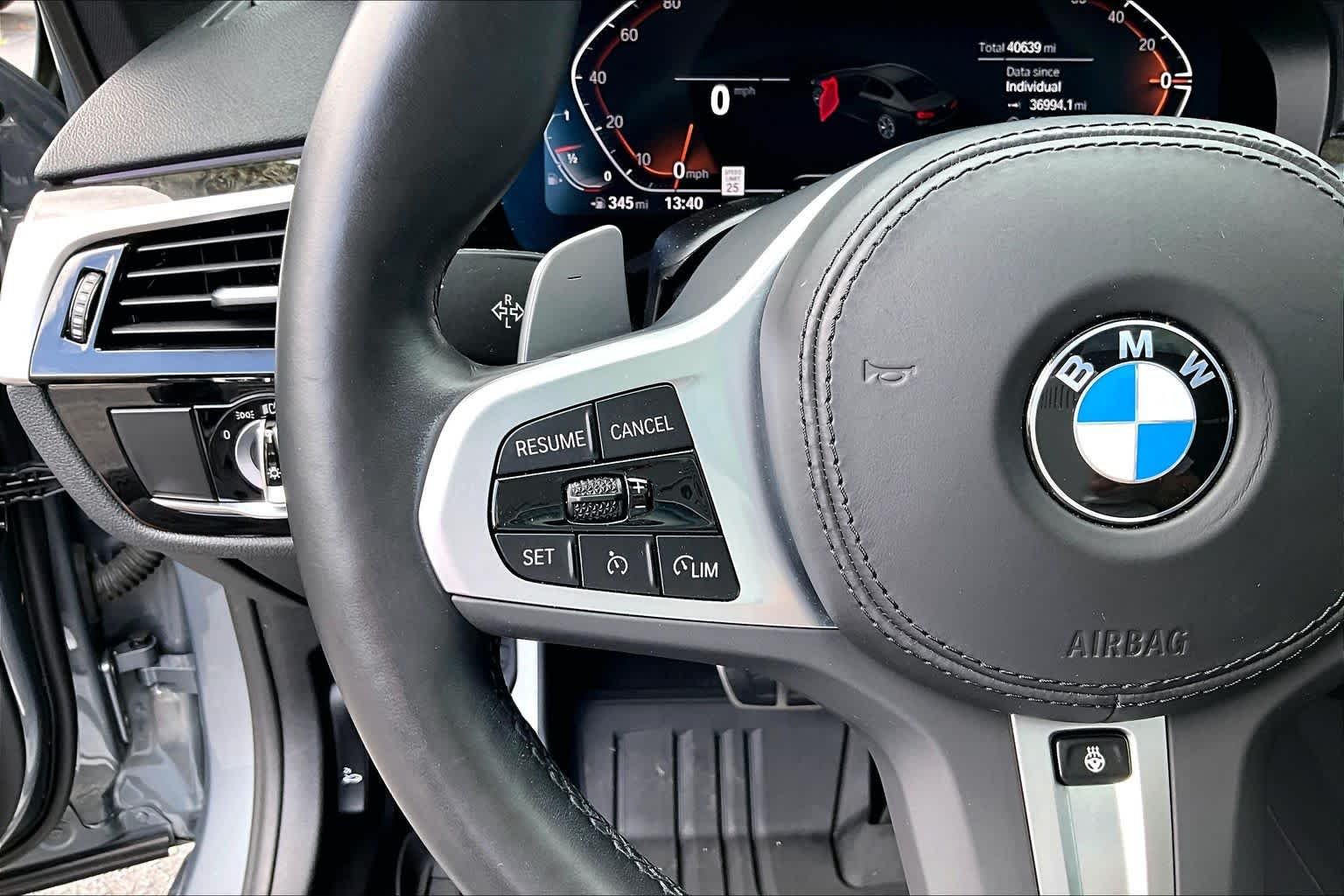 Certified Used 2023 Skyscraper Gray Metallic BMW 540i image 25