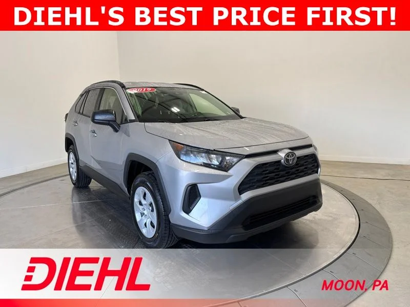 Used 2019 Silver Toyota LE image 1