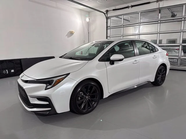 Used 2023 Beige Toyota SE image 3