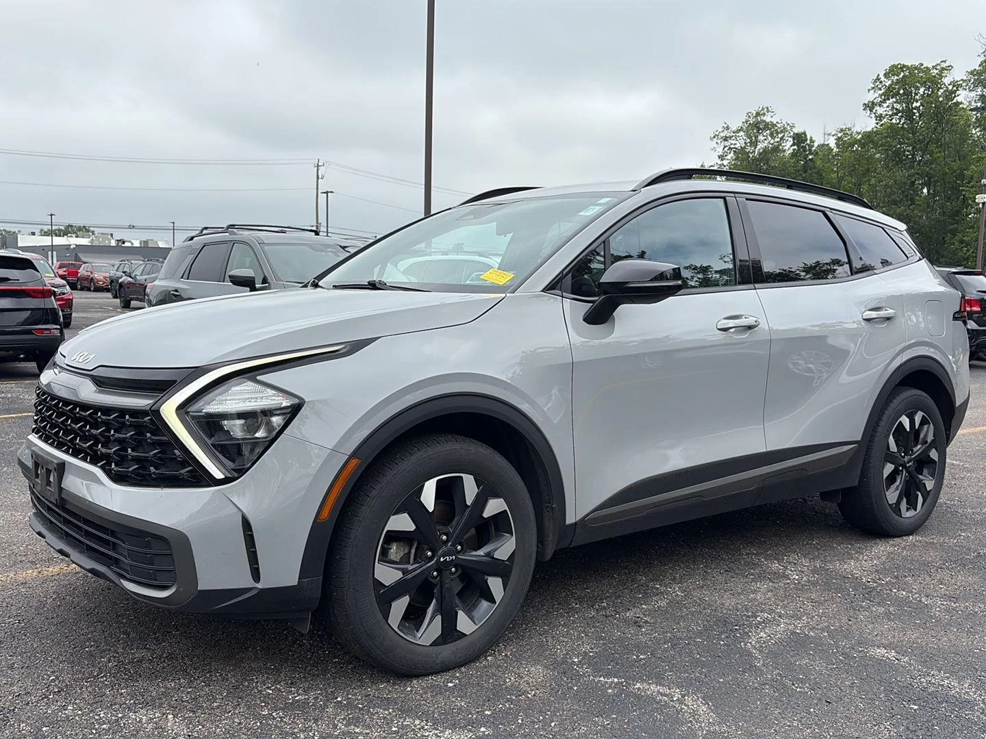 Used 2023 Wolf Gray Kia X-Line image 14