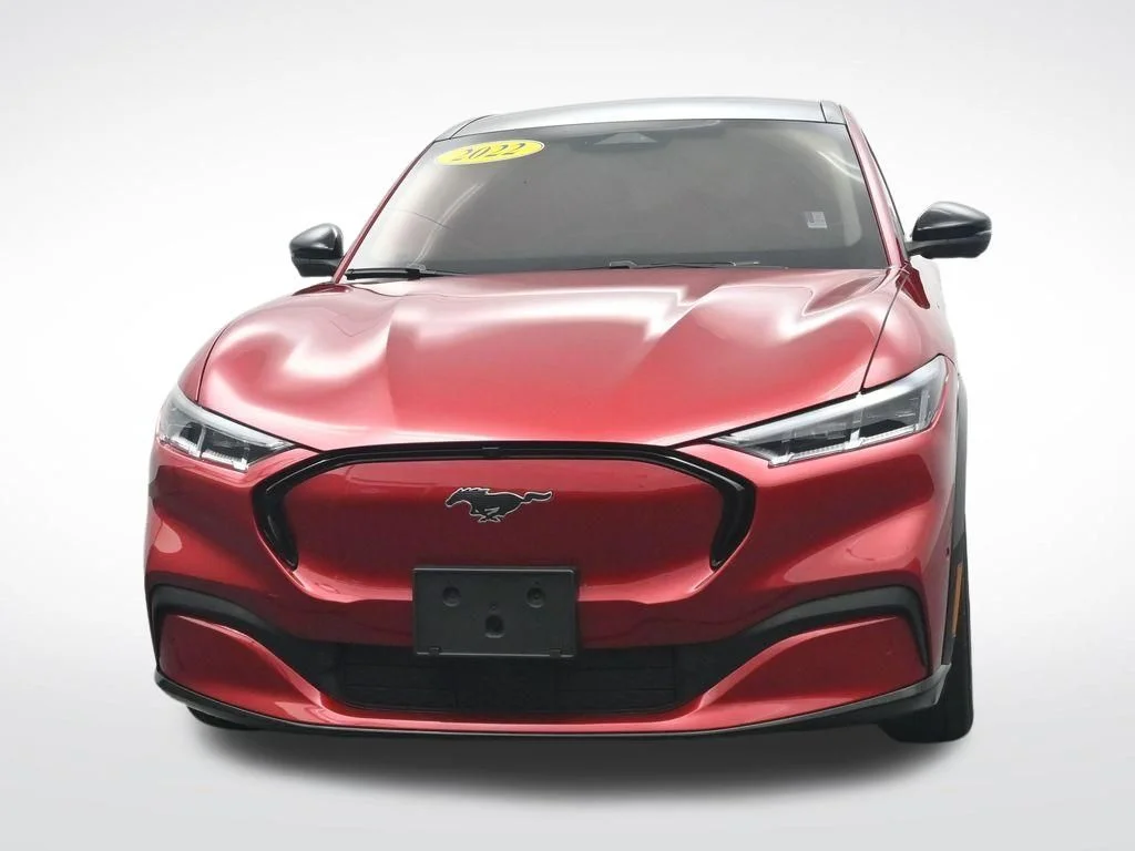 Used 2022 Red Metallic Ford Premium image 2