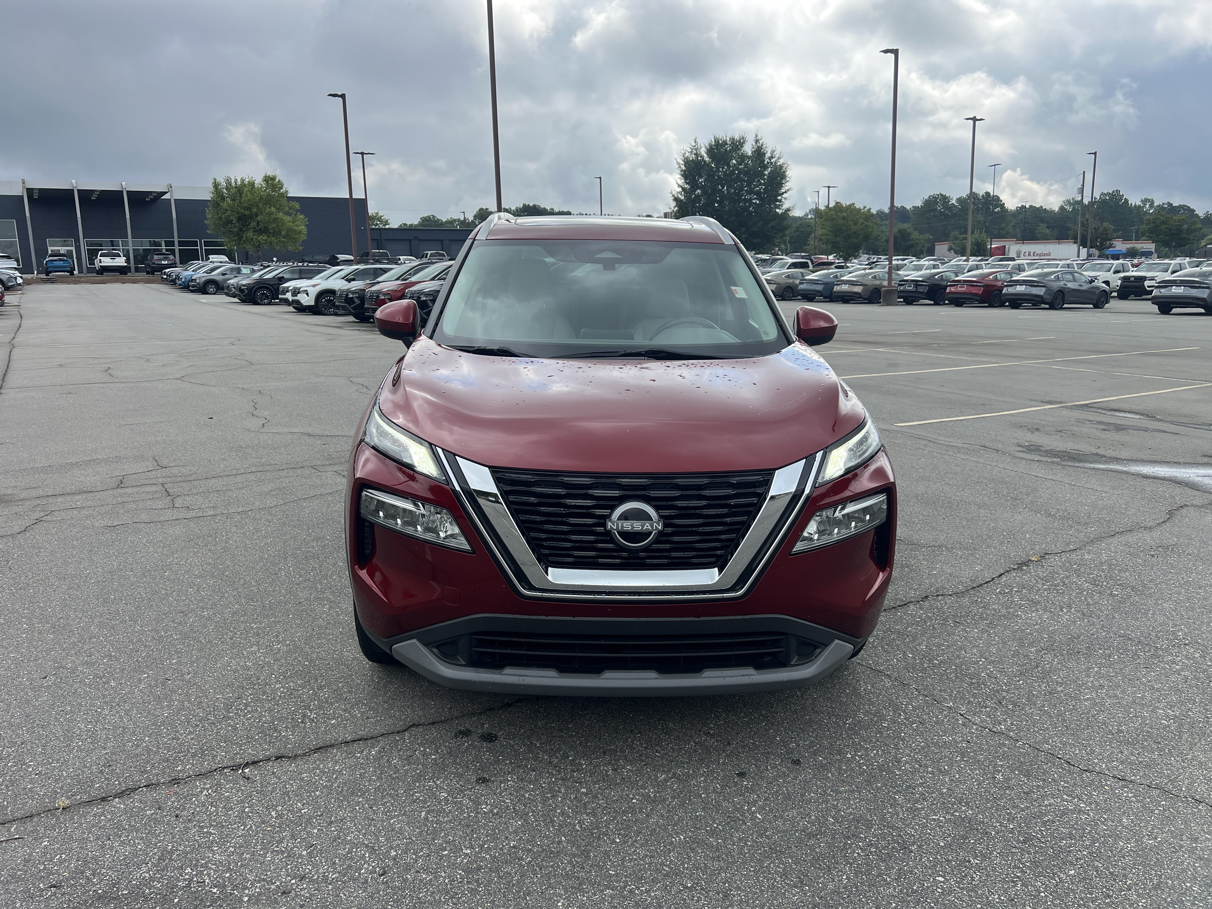 Certified Used 2023 Scarlet Ember Tintcoat Nissan SV image 2