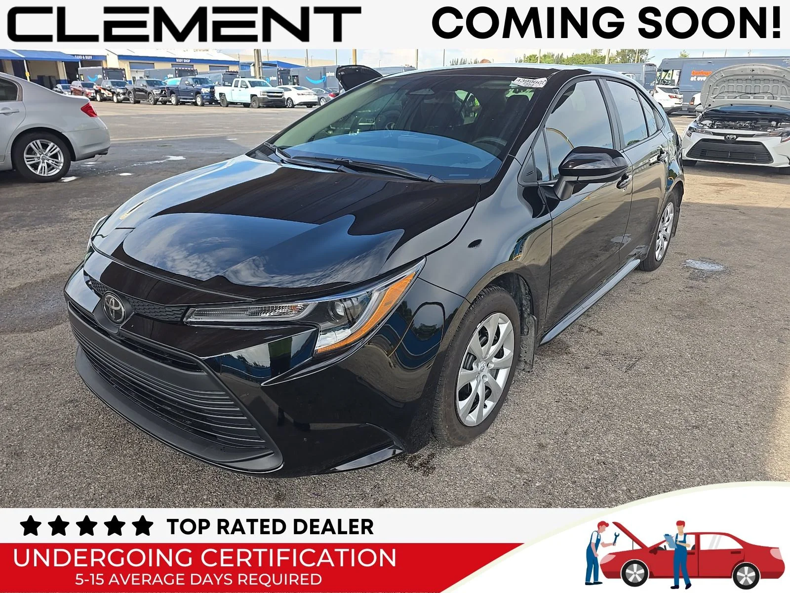 Used 2026 Black Toyota LE image 1