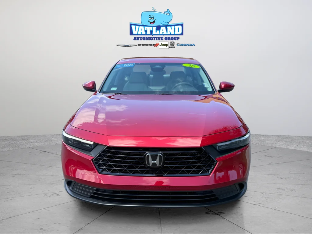 Certified Used 2025 Radiant Red Metallic Honda LX image 8