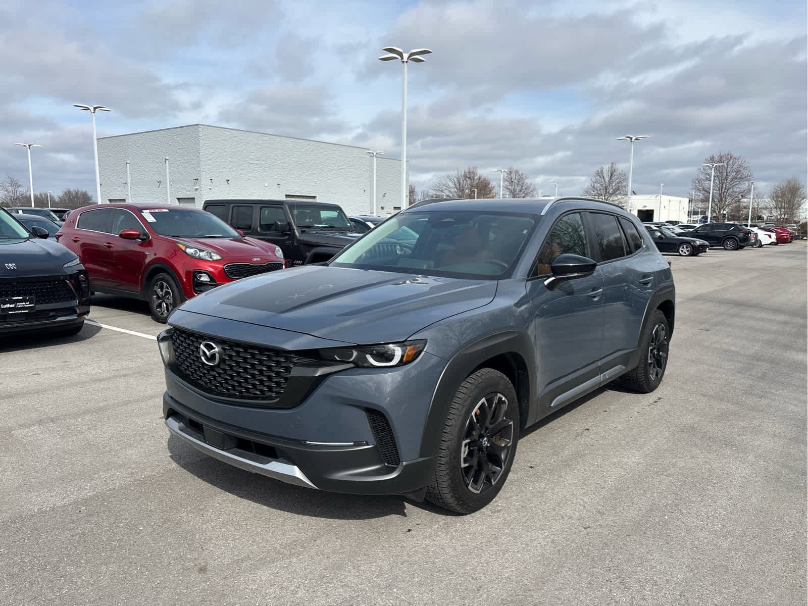 Certified 2025 Mazda CX-50 Meridian Edition with VIN 7MMVABXY8SN348922 for sale in Kansas City