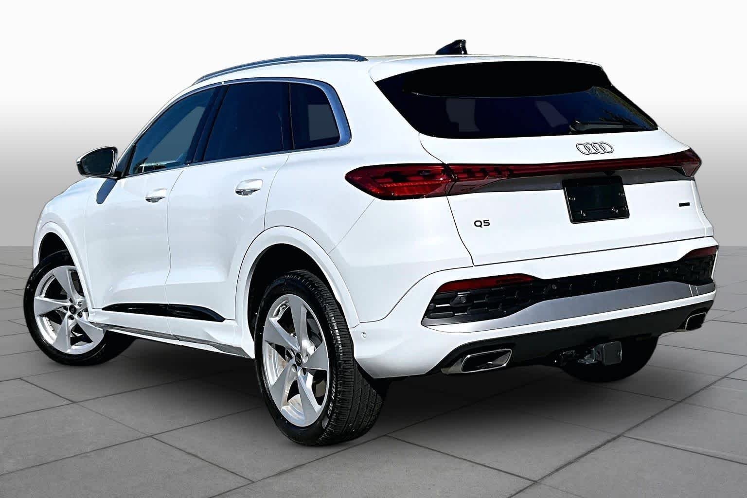 Used 2025 Glacier White Metallic Audi Premium Plus image 12