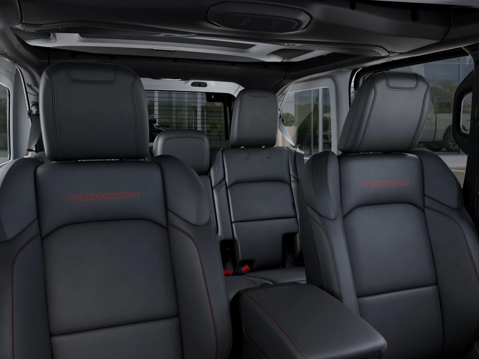 New 2026 Black Clear-Coat Exterior Paint Jeep Rubicon X image 52