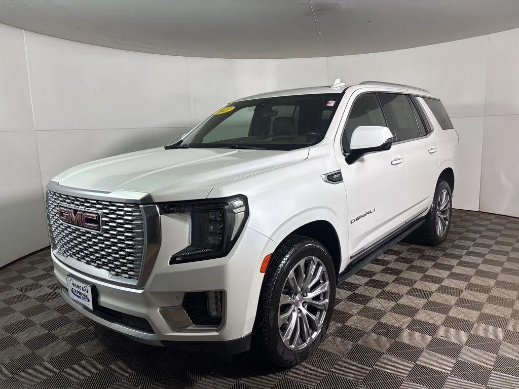 Used 2021 White Frost GMC Denali image 29