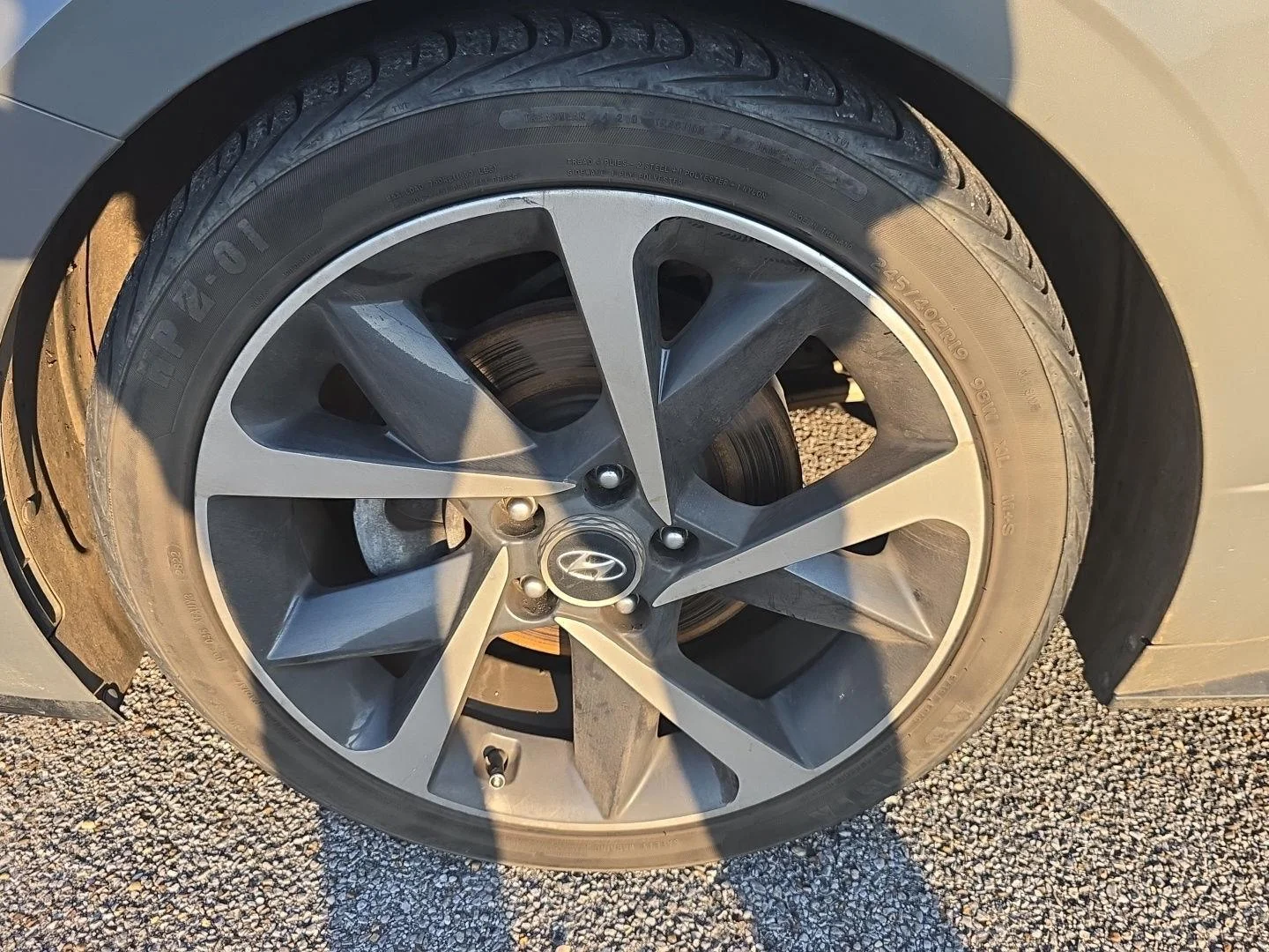 Used 2021 Hampton Gray Hyundai SEL Plus image 18
