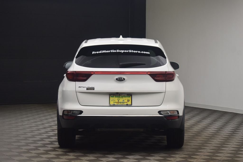 Used 2020 Clear White Kia LX image 6