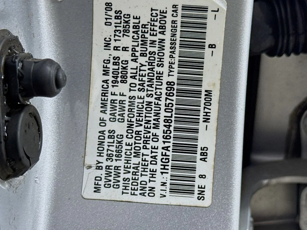 Used 2008 Silver Honda LX image 35