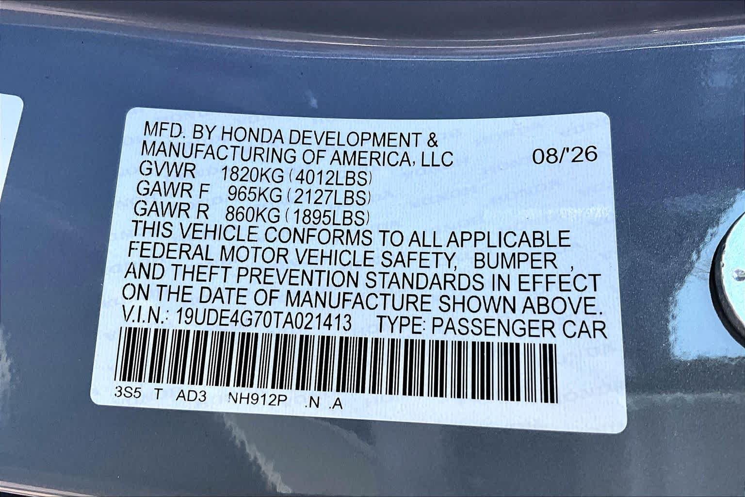 New 2026 Urban Gray Pearl Acura w/A-Spec Technology Package image 20
