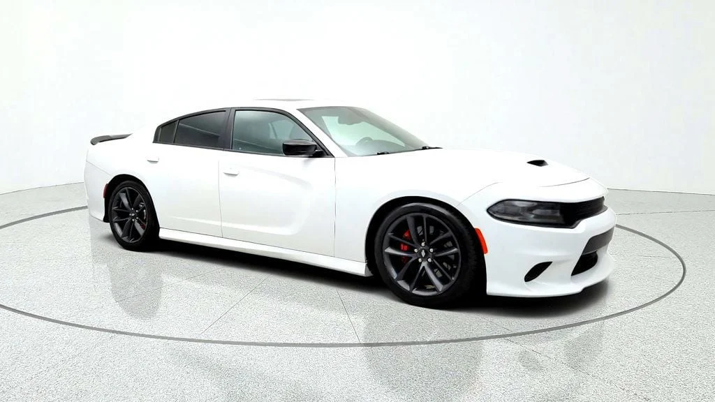 Used 2019 White Knuckle Clearcoat Dodge Charger GT w/ Performance Handling, Plus & Blacktop Pkgs image 3