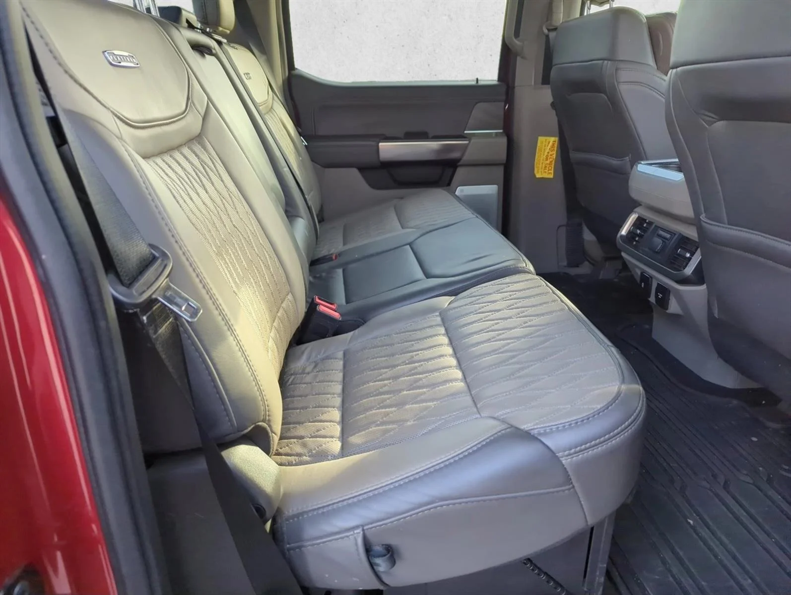 Used 2024 Rapid Red Metallic Tinted Clearcoat Ford Platinum image 26