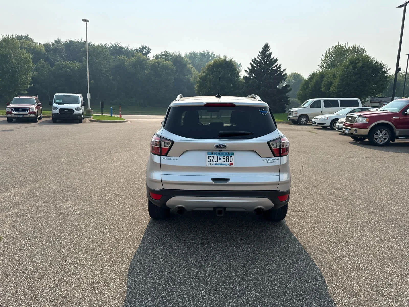 Used 2018 Ingot Silver Metallic Ford Titanium image 6