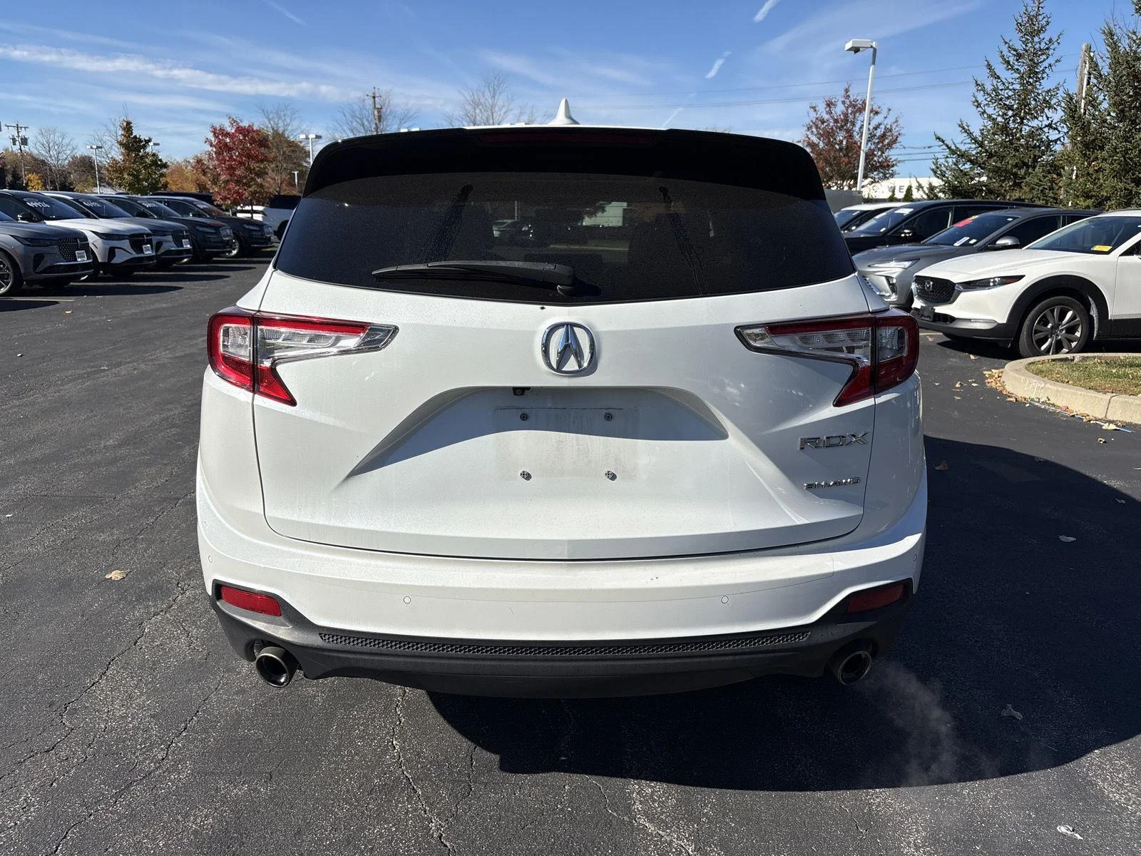 Used 2020 Platinum White Pearl Acura SH-AWD w/Advance image 19