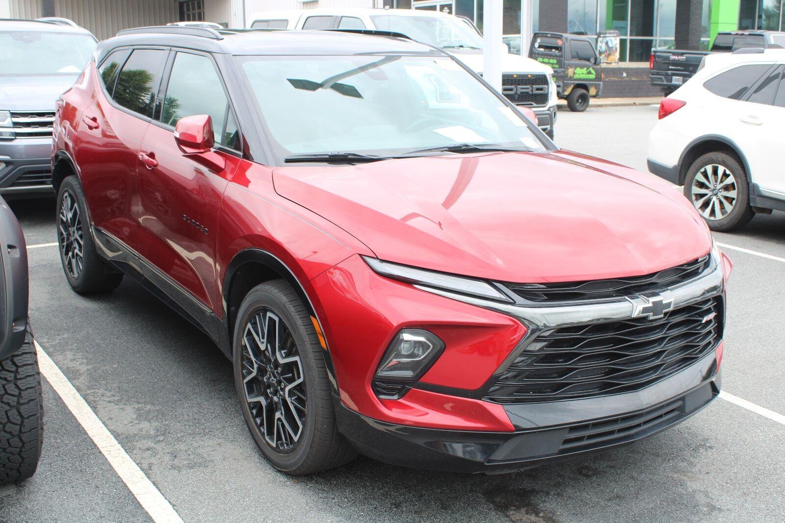 Used 2024 Radiant Red Tintcoat Chevrolet RS image 3