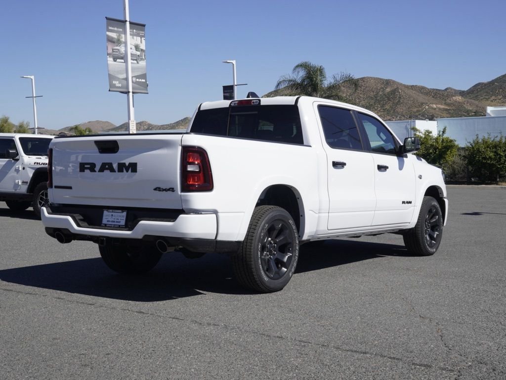 New 2026 Bright White Clear-Coat Exterior Paint RAM Big Horn/Lone Star image 3