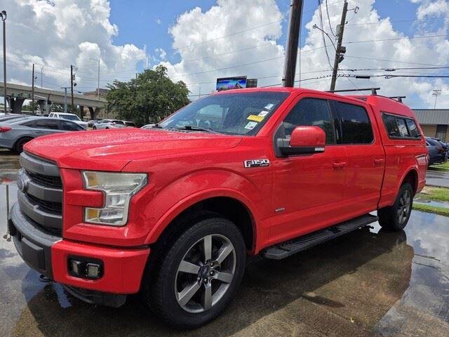 Used 2015 Race Red Ford Lariat image 7