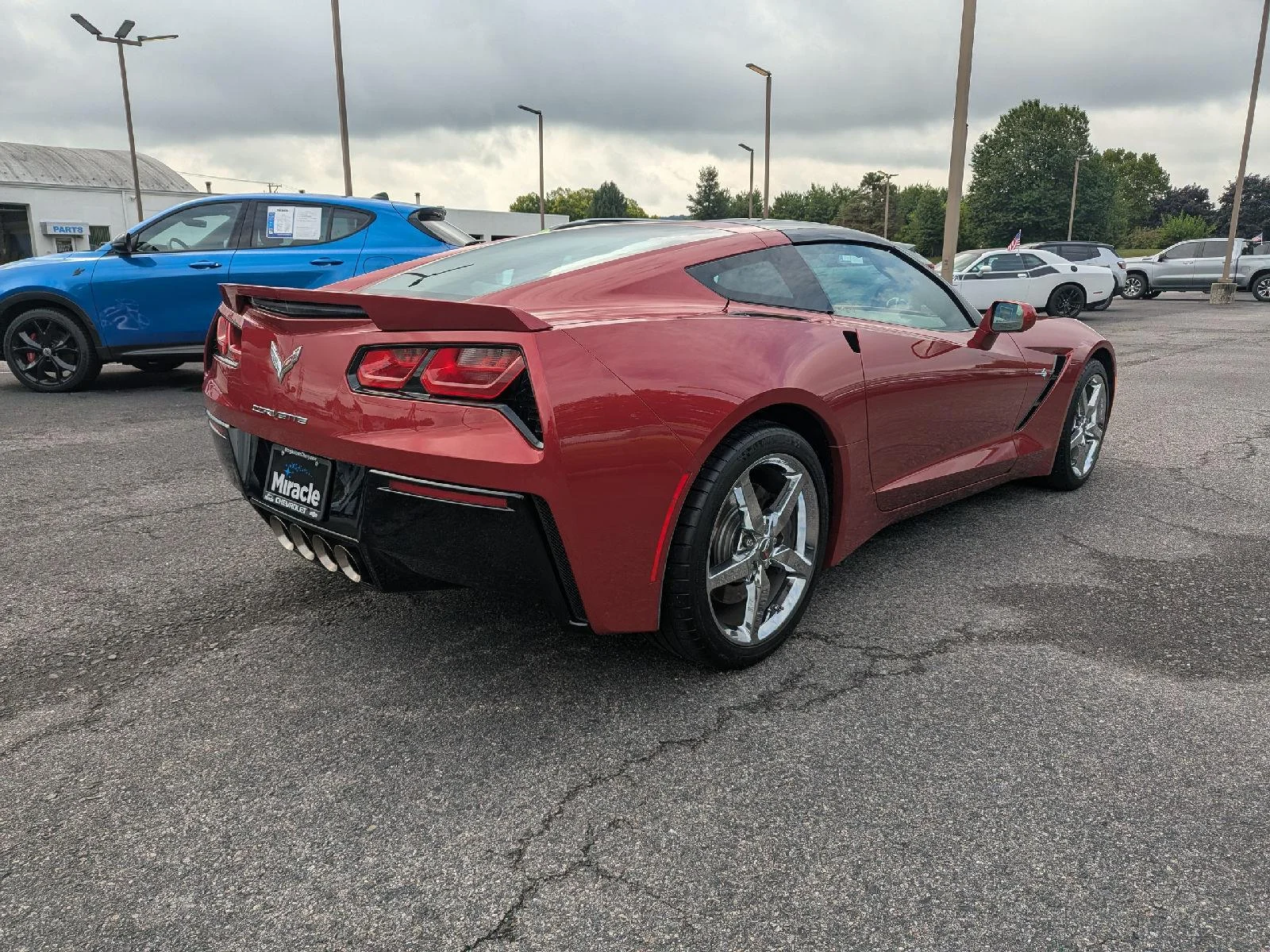 Used 2014 CRYSTAL RED TINTCOAT Chevrolet 2LT image 8