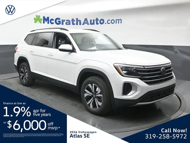 2026 Volkswagen Atlas 2.0T SE