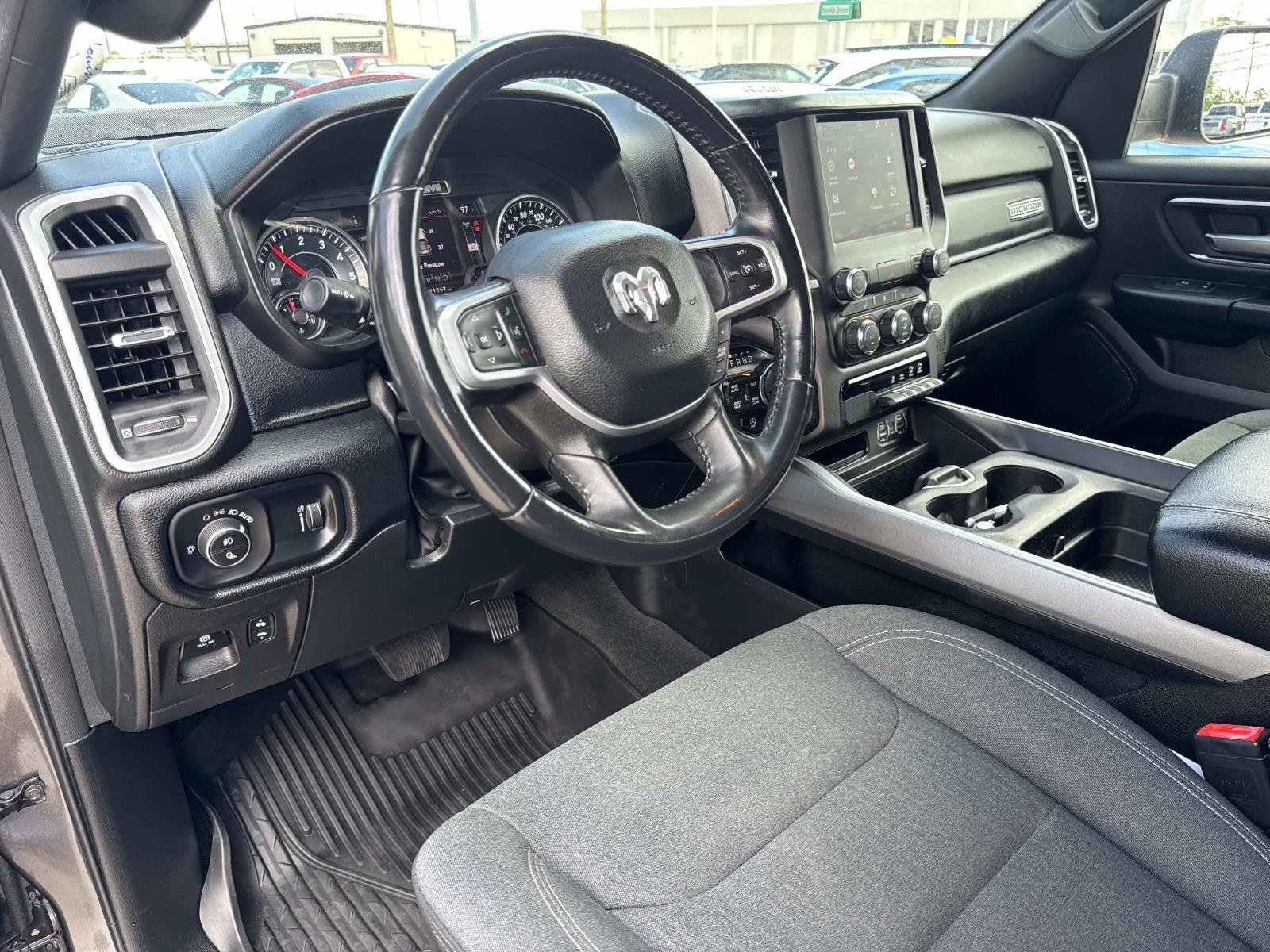 Used 2022 Granite Crystal Metallic Clearcoat Ram Big Horn image 17
