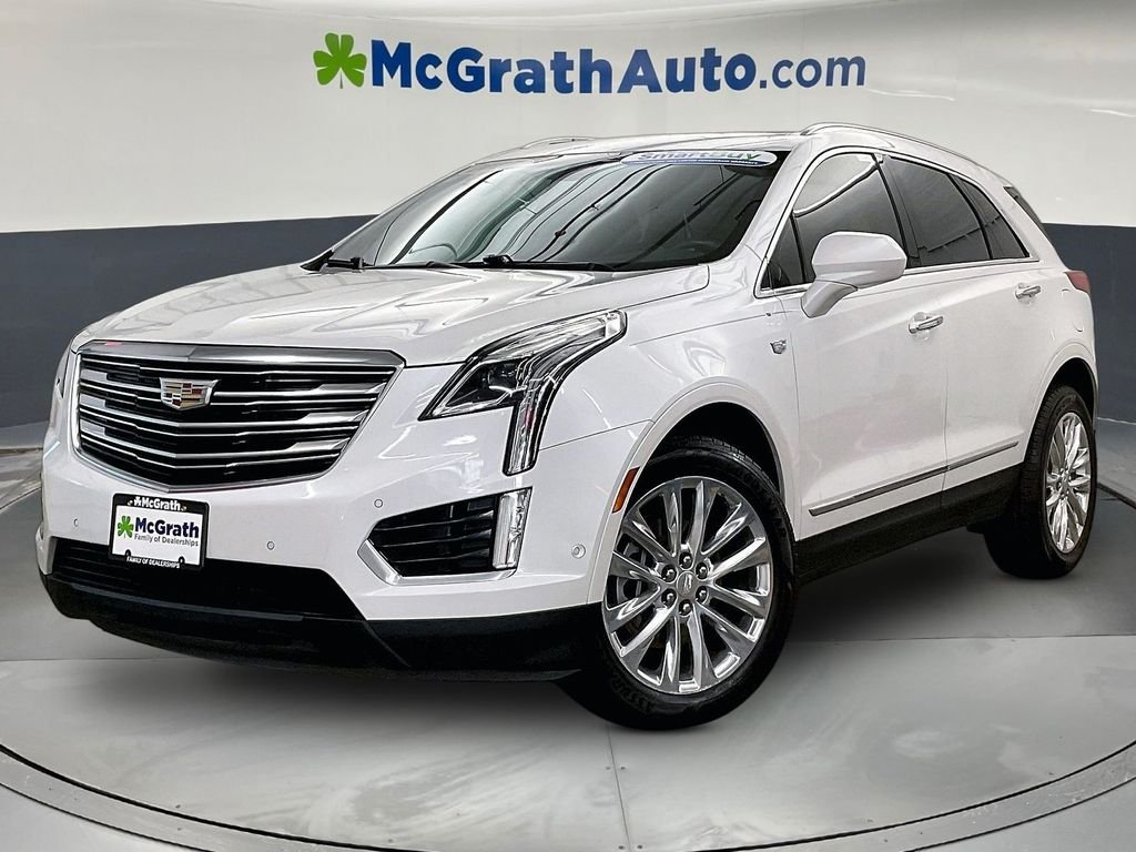 Used 2017 White Cadillac Premium Luxury image 2