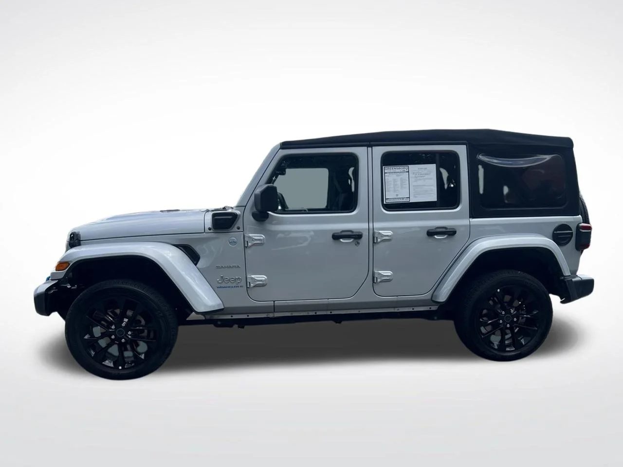 Used 2024 Silver Jeep Sahara 4xe image 2