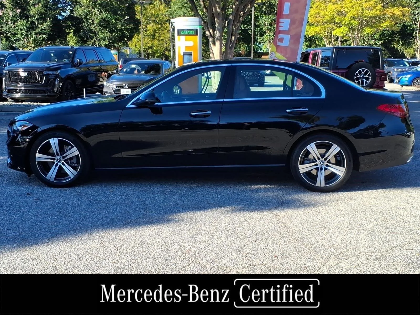 Certified Used 2024 Black Mercedes-Benz C 300 image 3