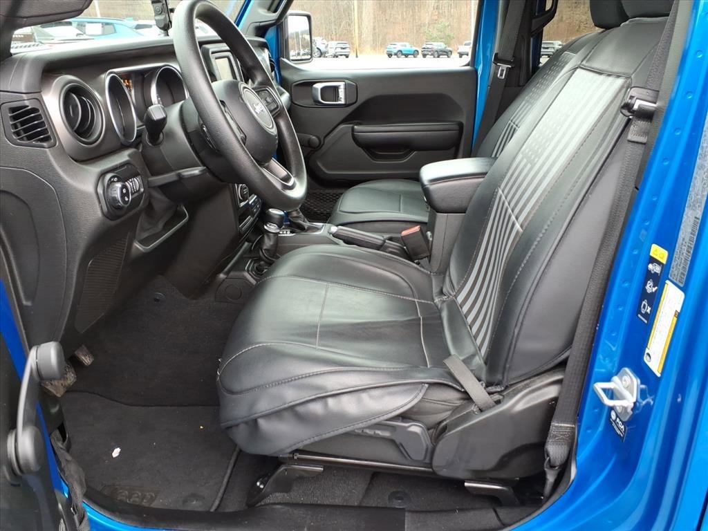 Used 2021 Hydro Blue Pearlcoat Jeep Willys Sport image 13