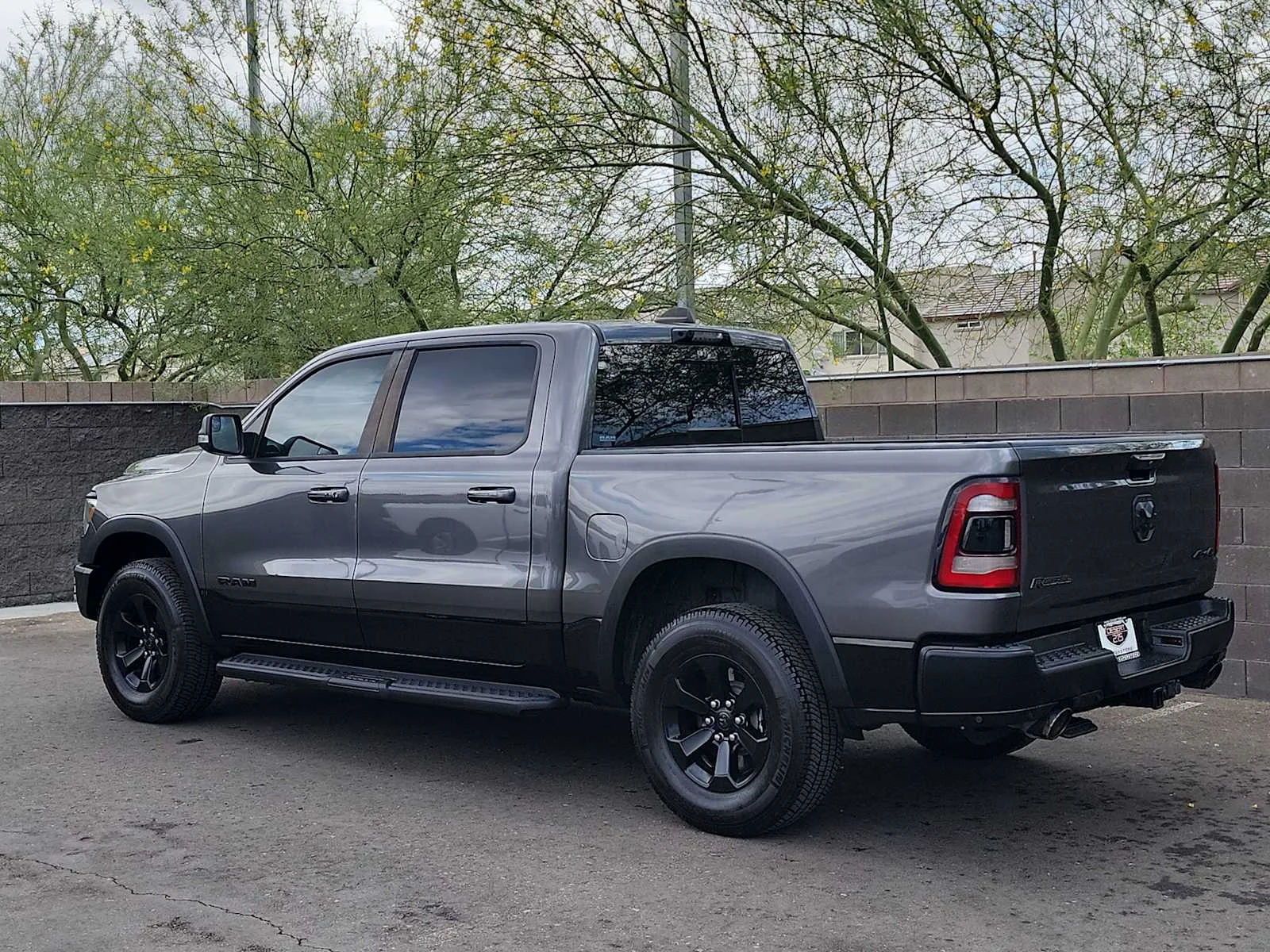 Used 2021 Granite Crystal Metallic Clearcoat Ram Rebel image 6
