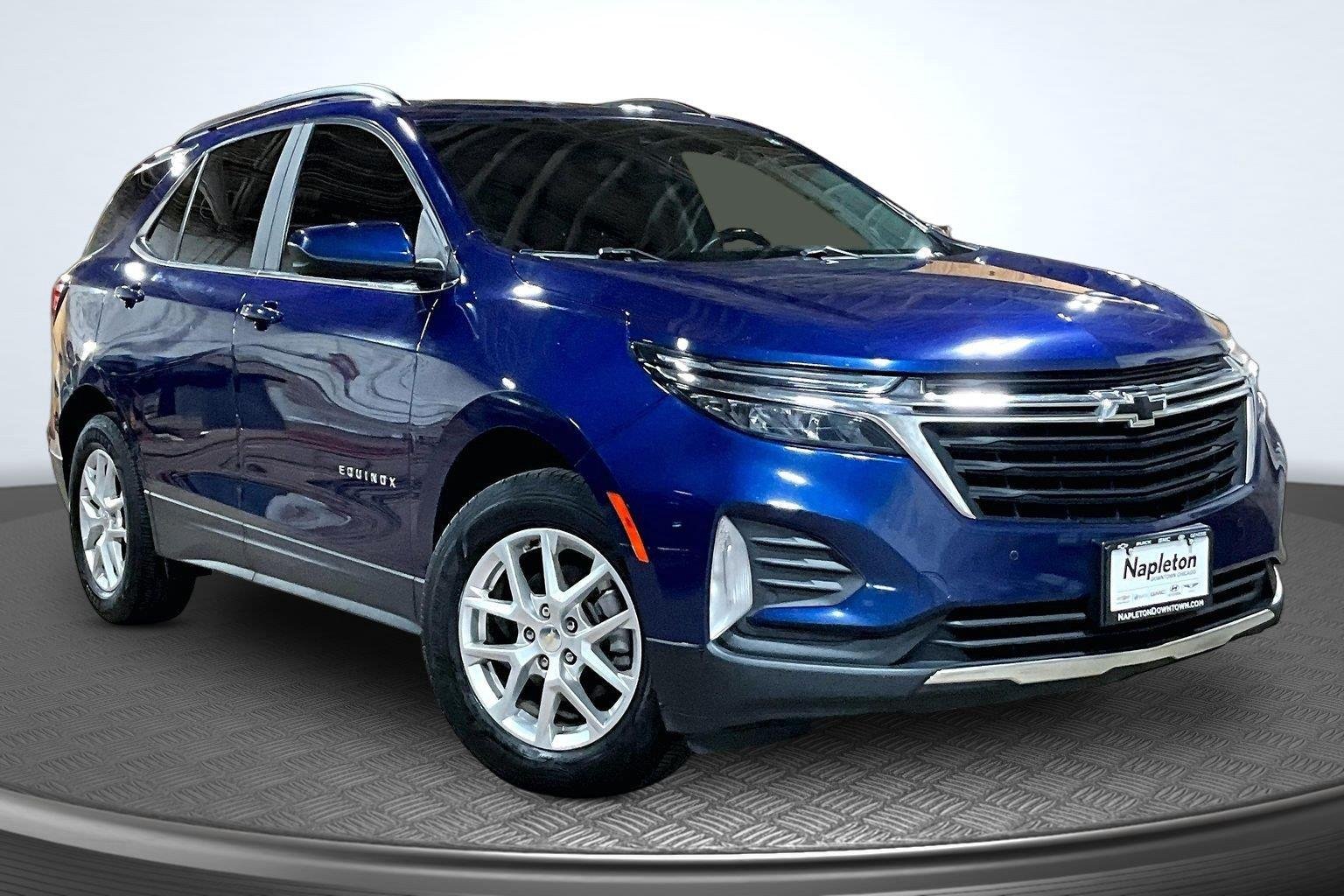 Used 2022 Blue Glow Metallic Chevrolet LT image 13