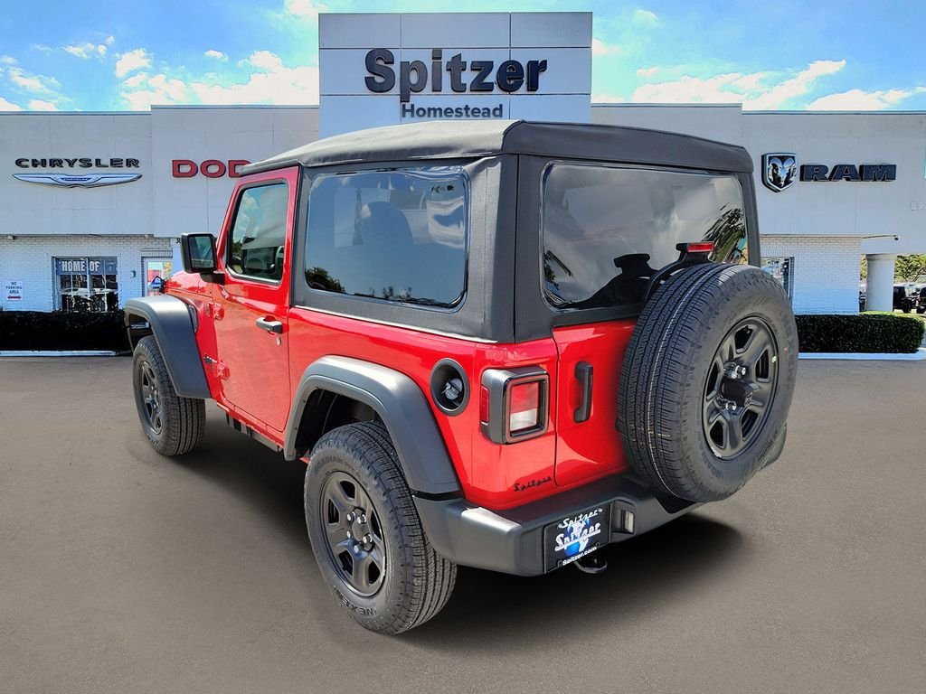 New 2026 Firecracker Red Clearcoat Jeep Sport image 3