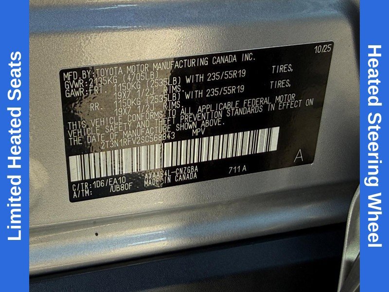 Used 2025 Silver Sky Metallic Toyota Limited image 31