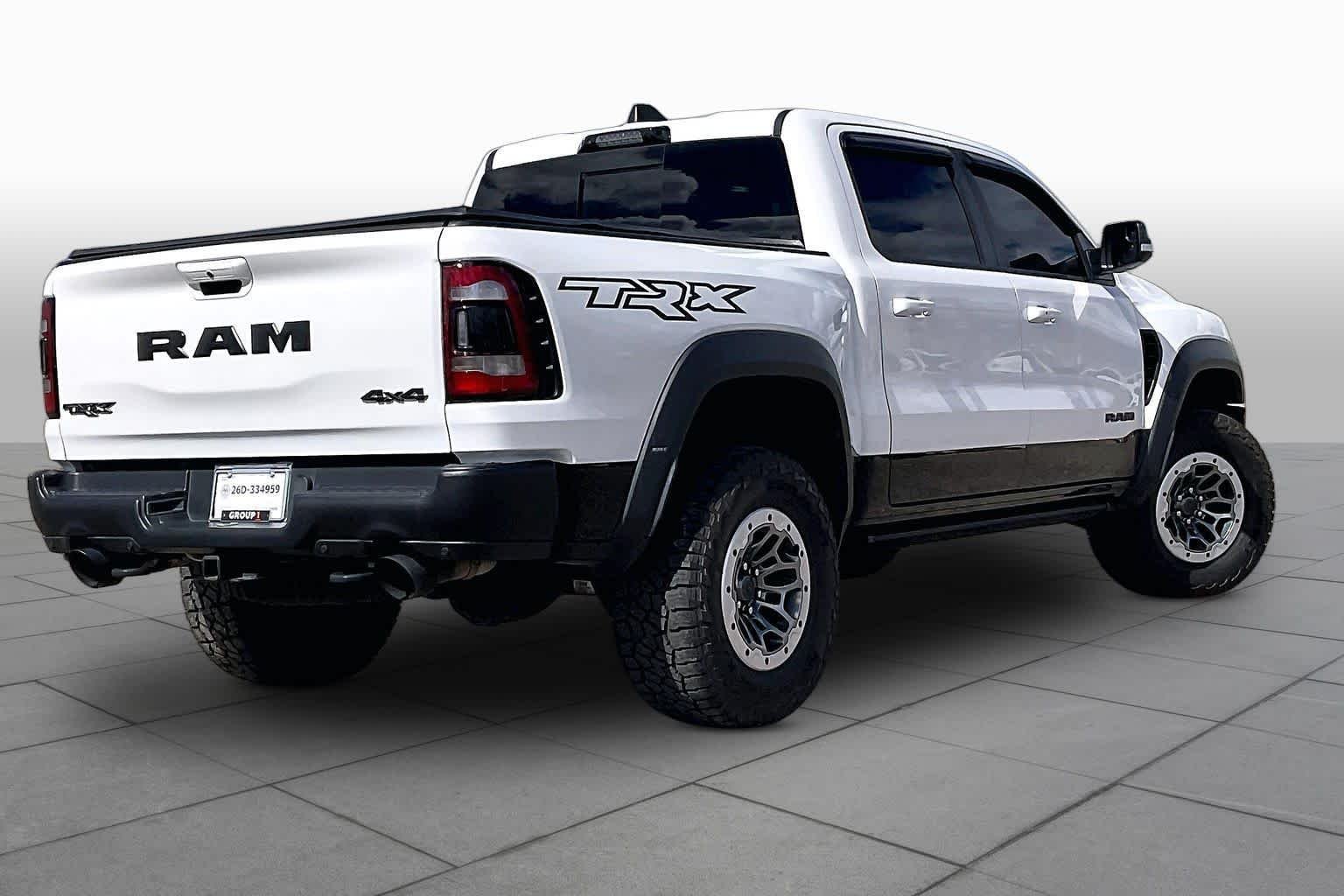 Used 2021 Bright White Clearcoat Ram TRX image 13