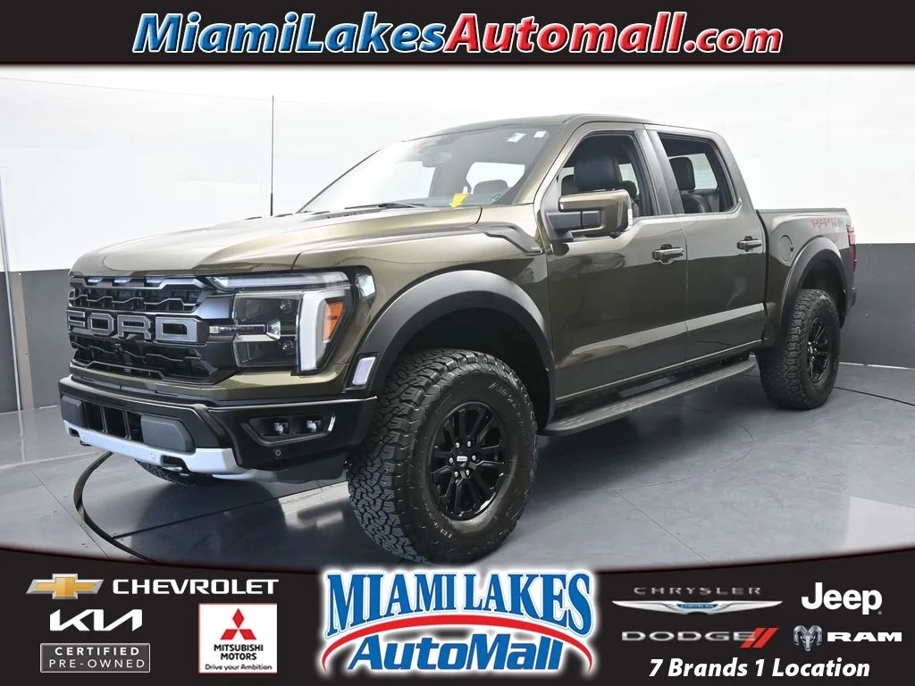 Used 2025 Green Ford Raptor image 1