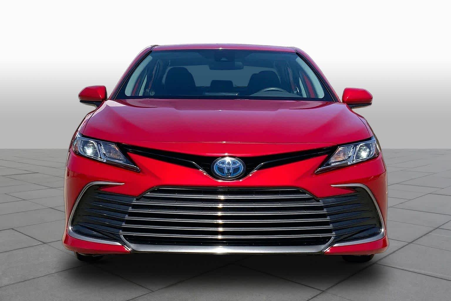 Used 2023 Supersonic Red Toyota Hybrid LE image 4